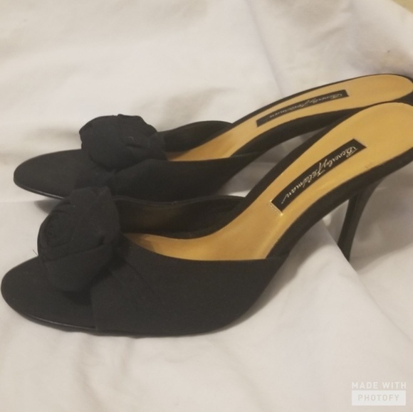 Beverly Feldman stiletto slides 9.5‎ new